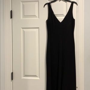Black Tahari dress- long